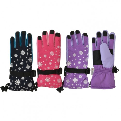 41231- SNOWFLAKE PRINT SNOWBOARD GLOVE | Grand Sierra